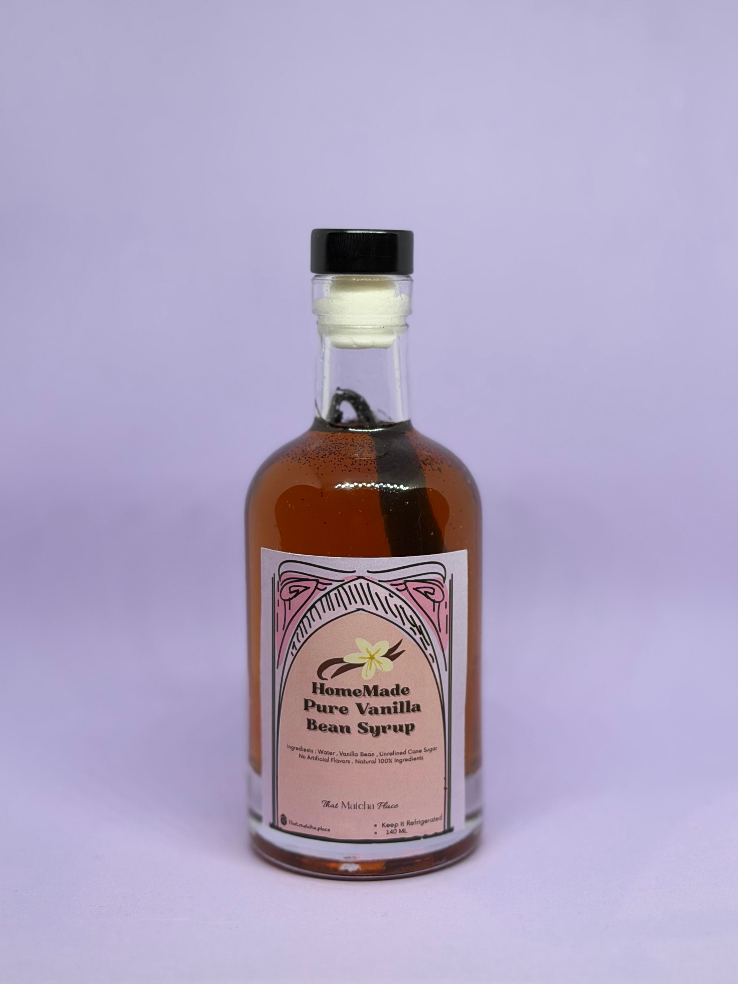 Vanilla bean syrup